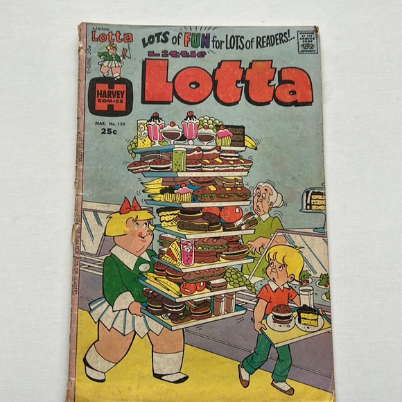 LOT OF 7 VINTAGE COMICS 70/80s (Little Lotta, Richie Rich, The Beagle Boys) - Picture 4 of 16